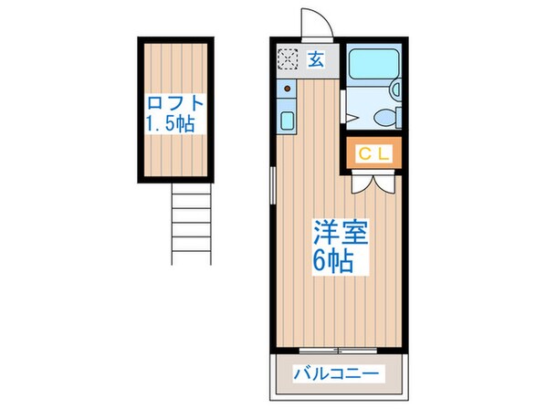 キャロット英夢の物件間取画像